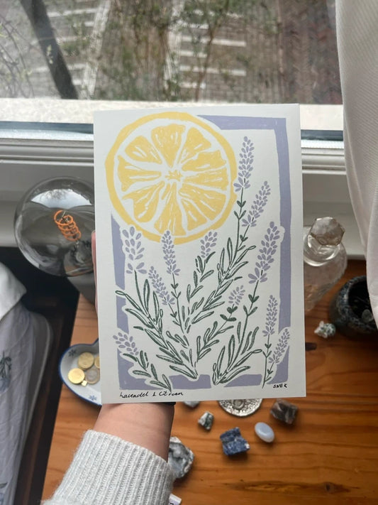 Print ‘Citroen en Lavendel’