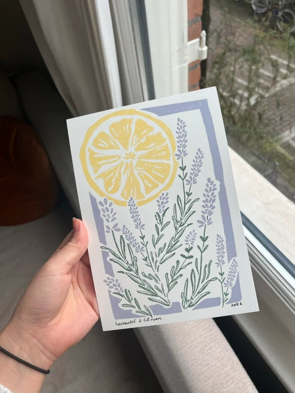 Print ‘Citroen en Lavendel’